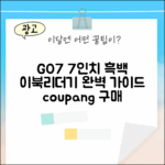 오닉스 북스 GO7: 7인치 흑백 이북리더기 완벽 가이드